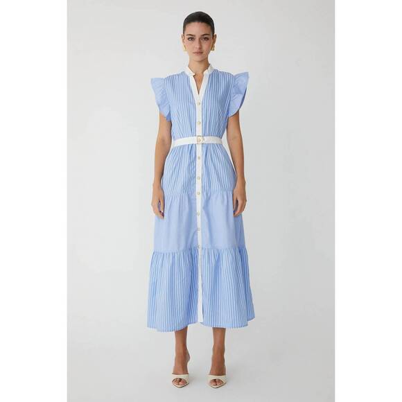 JS71 Dresses & Skirts - NEW JS71 yasmin dress in blue/white stripe